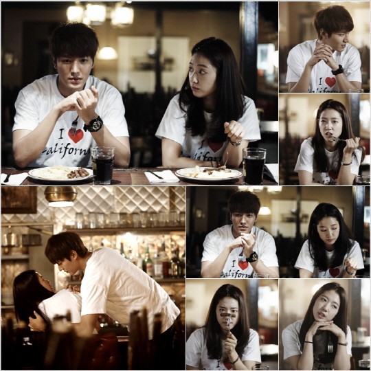 상속자들 이민호 박신혜, 벌써 사랑 인증?..커플티셔츠 데이트!