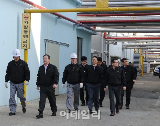 심재혁 태광부회장, 단숨에 全공장 점검?