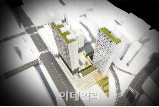 영등포 영일도매시장 옆 24층짜리 주상복합 신축