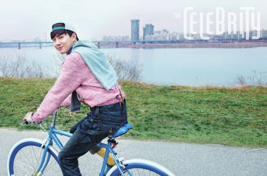 엑소(EXO) 수호 스트레스 쌓일 땐 자전거 타요