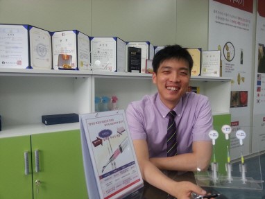 김종욱 아이엠티코리아 대표 주사기 하나로 세계시장 도전