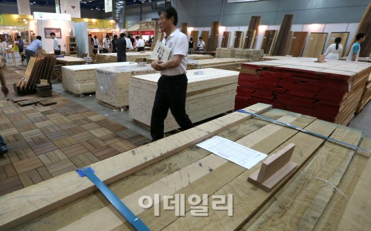 [포토]다양한 목재들이 한자리에 2014 코리아우드쇼