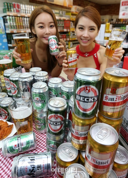 [포토]롯데마트, 시원하게 만나는 세계 맥주 기획전