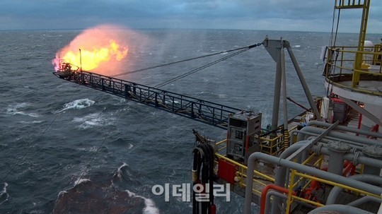 심봤다! 대우인터내셔널, 동해 대륙붕에서 가스 분출 성공