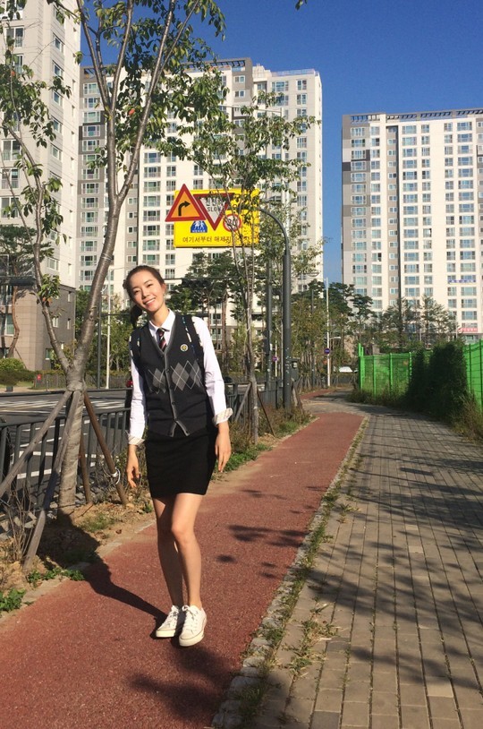 [포토]김유미, 교복도 잘 어울려