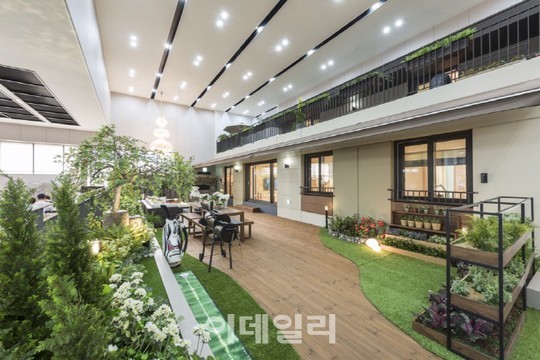 GS건설, 광교파크자이 더테라스 보름만에 100%계약