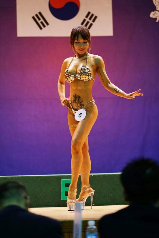 [포토] 단하나 트레이너, 무대위 당당 포즈