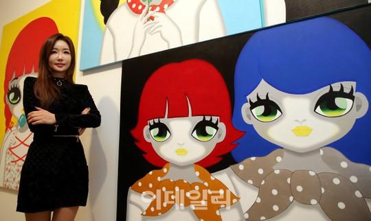 [포토]팝 아티스트 마리킴, 마리킴 개인전 SETI 개최