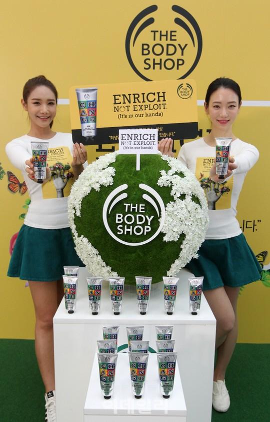 [포토]더바디샵, 모두가 풍요로운 세상 함께 만들어요