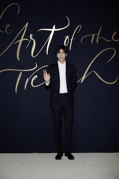 [포토]버버리 `아트 오브 더 트렌치`, 187cm 빛나는 성준