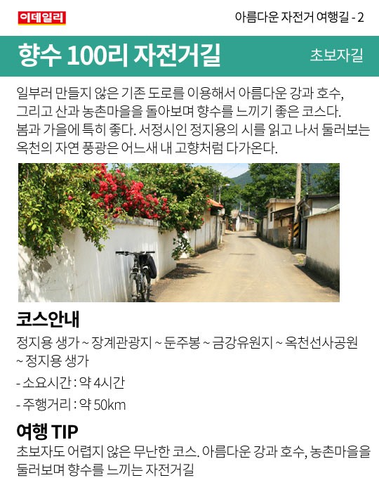 [카드뉴스] 아름다운 자전거 여행길 - 2
