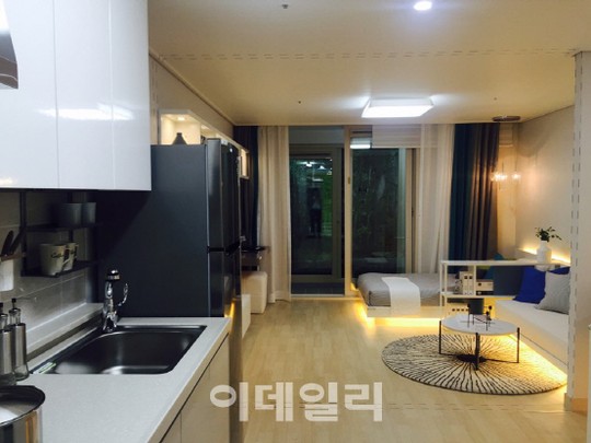 [르포]1인가구 위한 빌트인 설비, 맞춤형 인테리어 눈길 가네