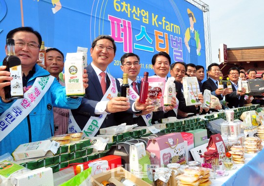 [포토] 6차산업 K-farm페스티벌 개최 -우리농산물 제품들