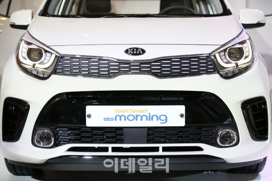 [포토]작지만 강한 차, 올 뉴 모닝 출시