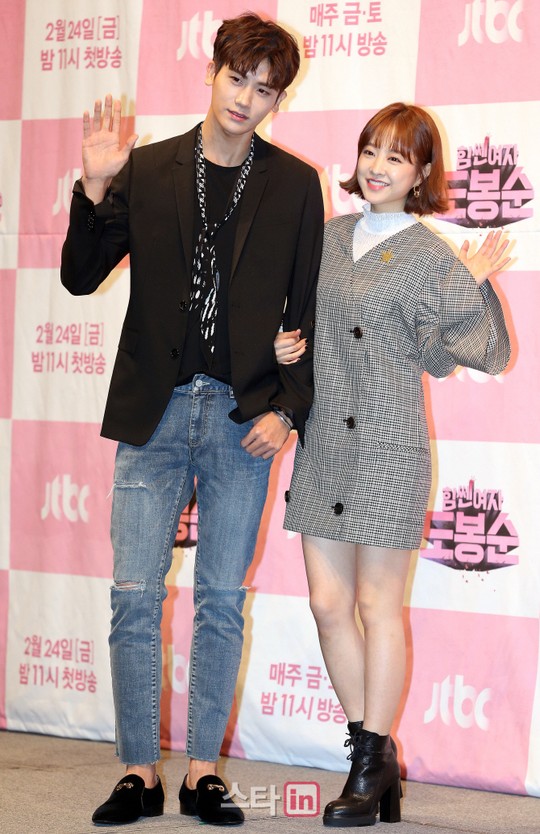 [포토]박형식-박보영, 힘쎈여자 도봉순 많이 사랑해주세요!