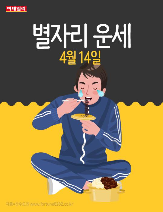[카드뉴스] 오늘의 별자리 운세(4월 14일)  