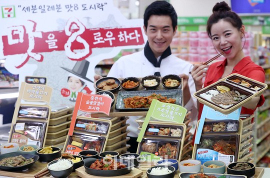 [포토]세븐일레븐, 맛을 8로우 하다