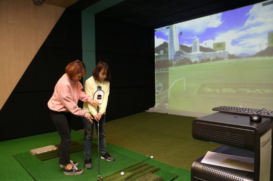 골프존뉴딘그룹, VR스포츠체험 지원 자원봉사 진행