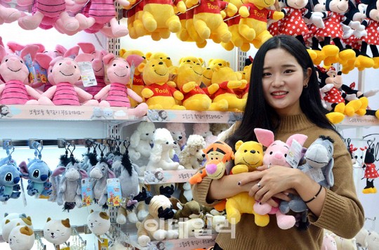 [포토] 리빙 소품, 바디필로우, 포인트... 다이소 인형