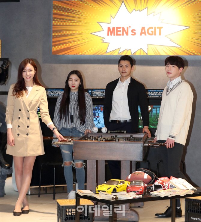[포토]男心 저격, 아이파크몰 맨즈 아지트 오픈