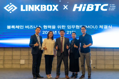 링크박스 LBOX토큰, HiBTC 상장 확정