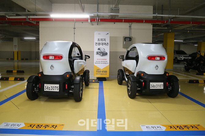 르노 트위지, 카셰어링 ‘LH행복카’ 45대 공급