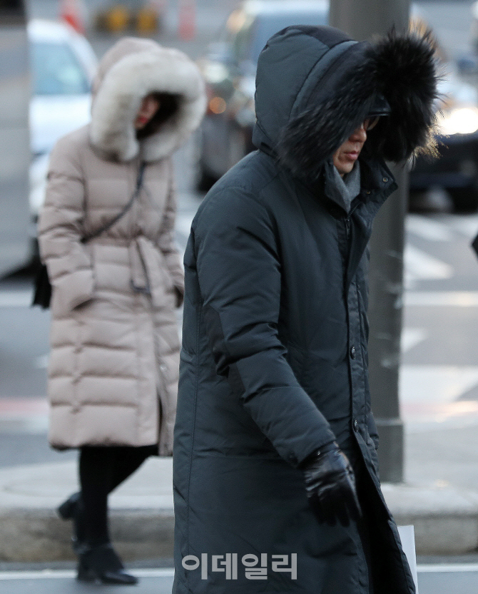 [포토]한파특보, 체감온도 영하 20도↓