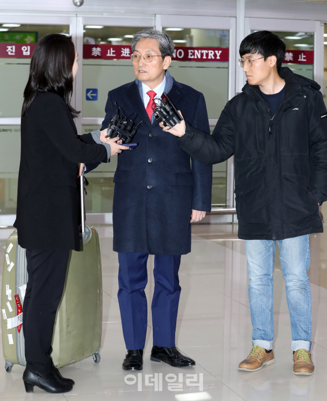 [포토]노영민 주중대사 , 대통령 비서실장 내정