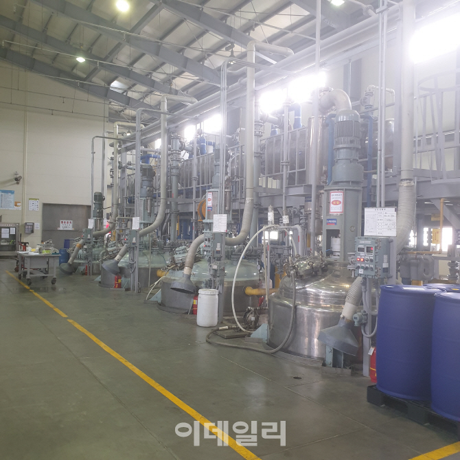 [르포] 삼화페인트 미래 성장동력 대림화학 함안 공장 가보니