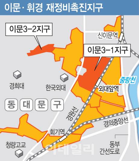 동대문구 이문3구역, 재개발 속도…소형주택 늘린다