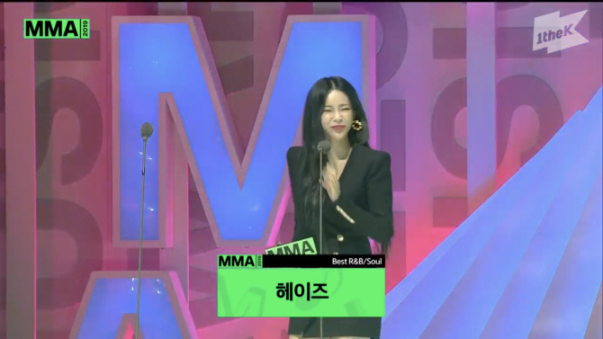 더보이즈, 1thK 퍼포먼스상… 엔플라잉·헤이즈도 영예 [MMA 2019]