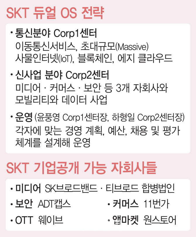 SK빼고 다 바꾼다..SK텔레콤, 자회사 상장·사명변경 추진