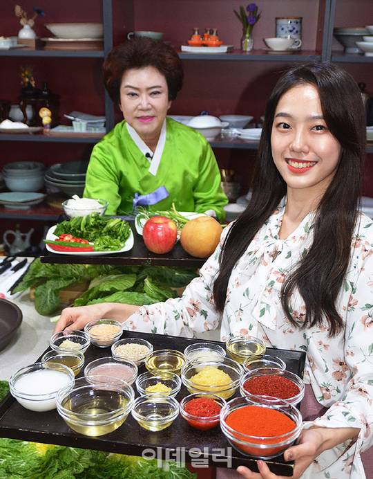 [포토] 한성식품, 나박김치 봄동김치 레시피 소개