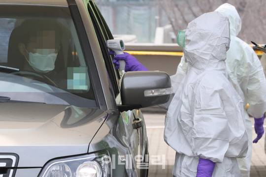 [포토]체온 확인하겠습니다