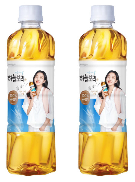웅진식품, 하늘보리 김고은 스페셜 패키지 선봬