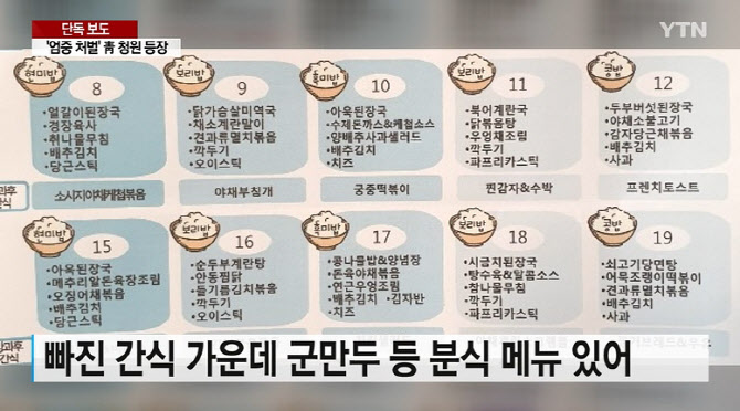 뭘 먹였길래 햄버거병까지 안산 유치원 식중독 사고 전 식단은