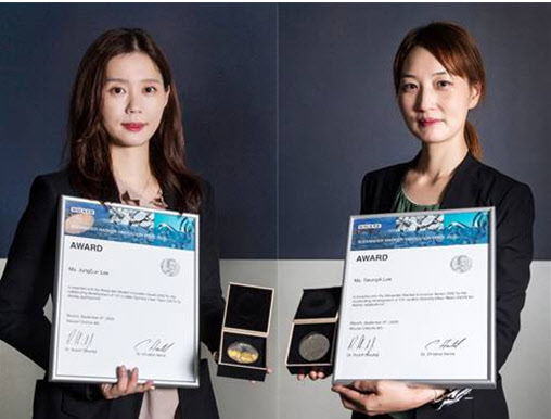 이승아·이정은 바커코리아 연구원, ‘혁신 어워드’ 혁신상 수상