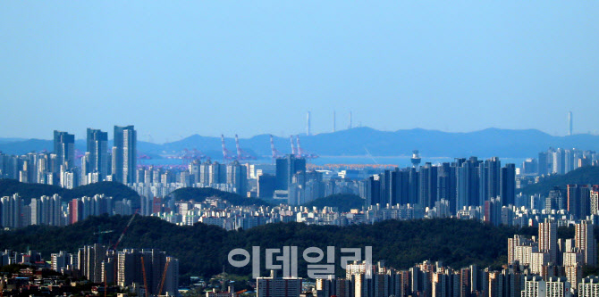 [포토]남산N타워에서 보이는 인천 앞바다