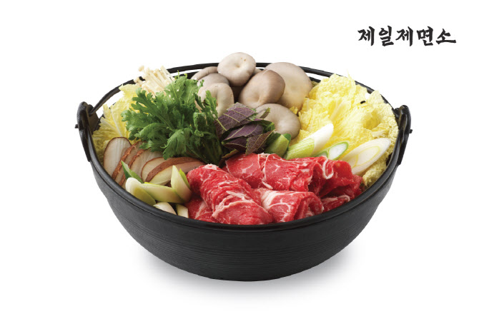 제일제면소, 한우 국수 전골 등 포장용 전골 메뉴 확대