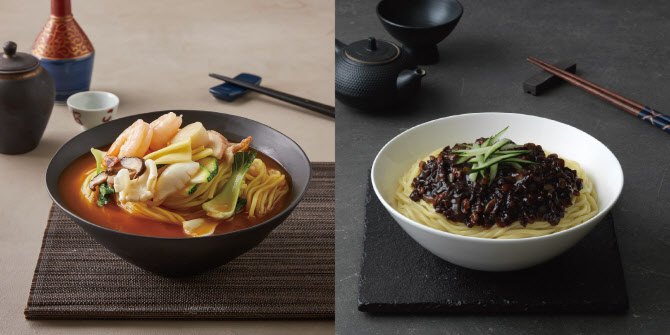 조선호텔 짜장·짬뽕 밀키트, 10만개 판매 돌파…오프라인서 판매