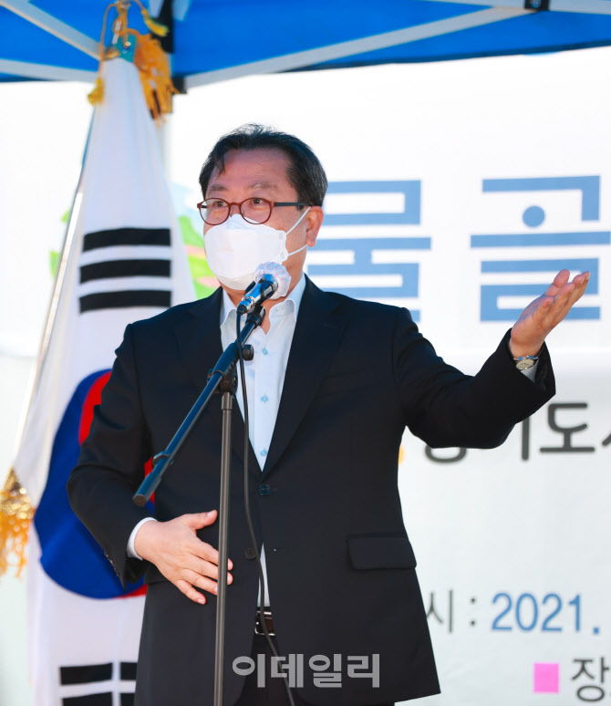 [포토]수동 물골안상인회 출범 축하하는 조광한 남양주시장
