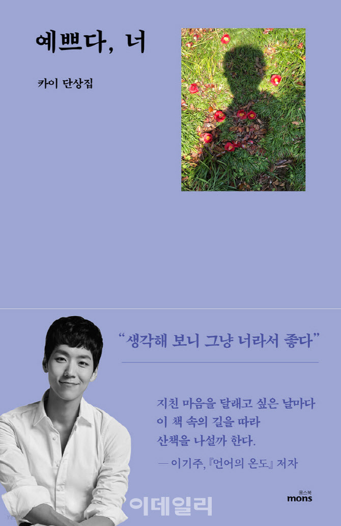 뮤지컬배우 카이, 작가 데뷔…예쁘다, 너 28일 출간