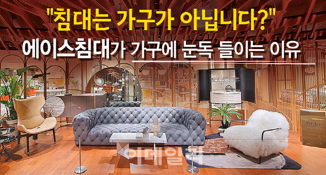 [뉴스+]침대도 가구입니다…가구에 눈독 들이는 에이스침대