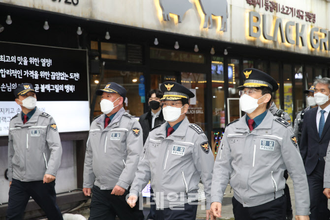 김창룡 경찰청장, 부천원미경찰서行…방역점검 현장행보