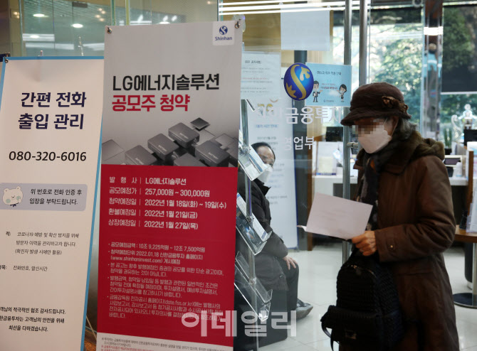 [포토] 국내 최대 기업공개 LG에너지솔루션