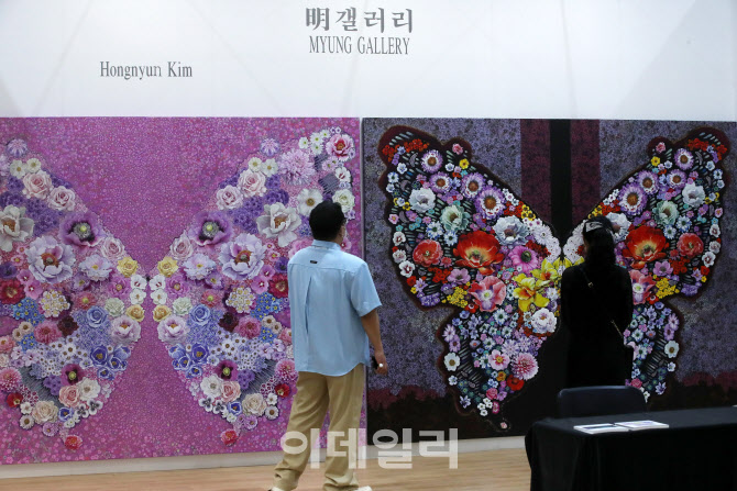 [포토] 키아프 플러스, 명갤러리 화접