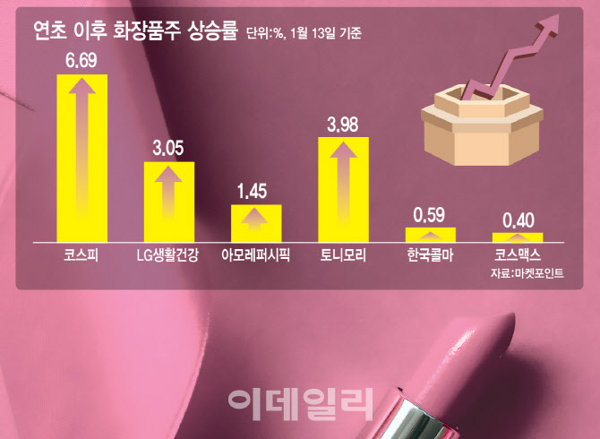 올들어 주춤한 화장품주…그래도 러브콜 이어지는 이유는
