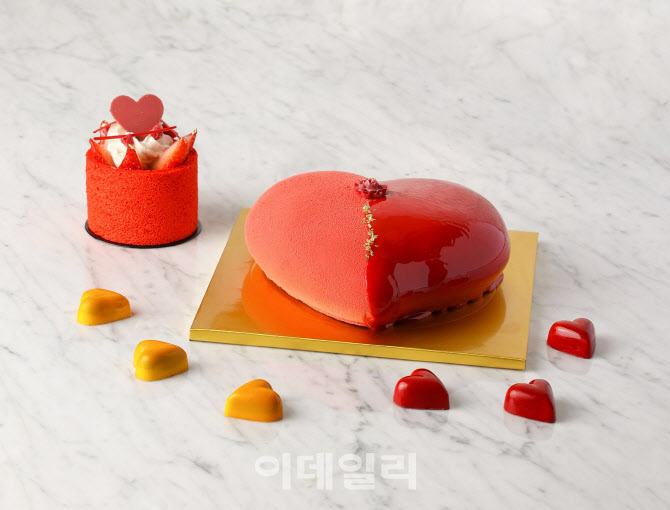 [포토] 롯데관광개발, 발렌타인데이 한정메뉴 출시