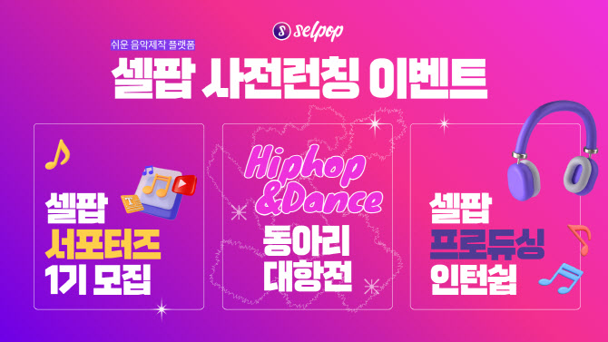 샤이닝랩 주식회사, 셀팝 사전론칭 이벤트 진행