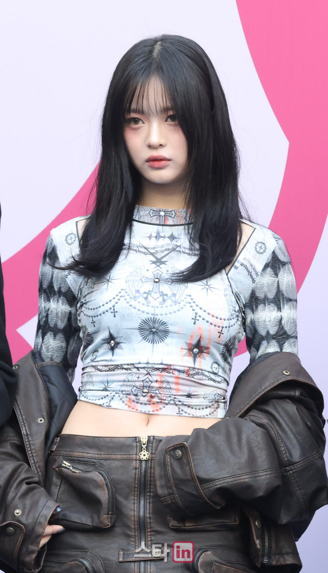 [포토]하니, 귀여운 크롭티